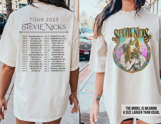 Vintage Stevie Nicks Tour 2023 Concert TShirt, Stevie Nicks T shirt