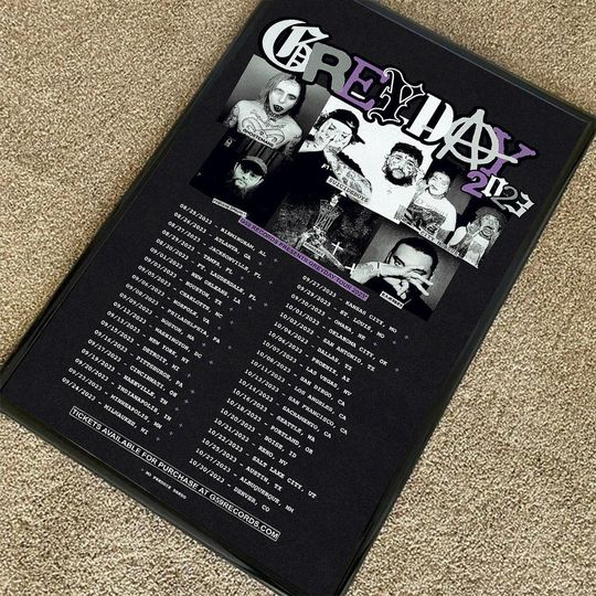 Discover SuicideboyS Plan 2023 Tour Poster