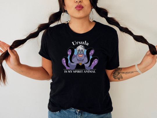 Ursula, spirit animal, The Little Mermaid, Disney shirt, Disney Vacation Shirt, disney villian shirt