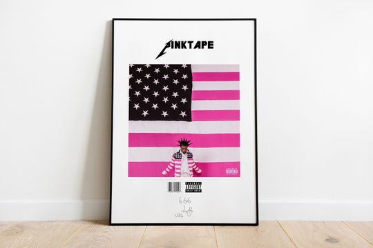 Lil Uzi Poster, Pink Tape Poster