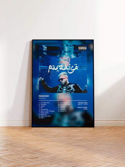 Album Poster Paradise by Hamza Poster