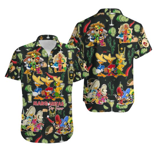 Three Caballeros Hawaiian Shirt