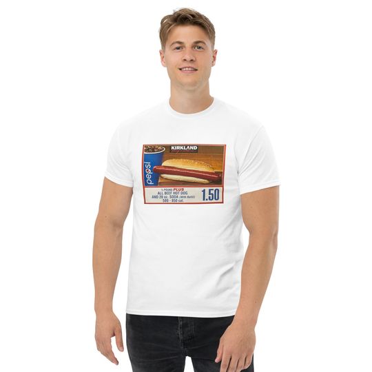 Discover Costco Kirkland Hot Dog Unisex shirt