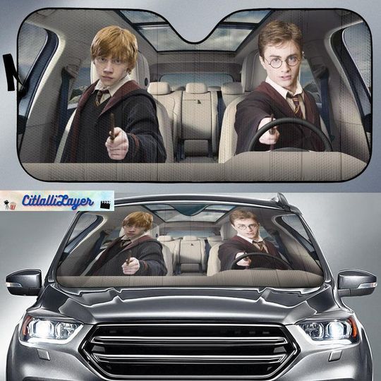 Harry Potter Auto Car Sun Shade, Harry Potter Car Sun Shade