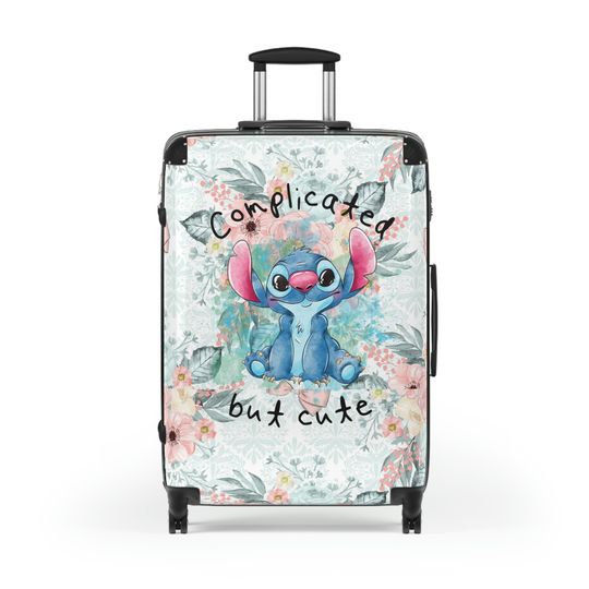 Stitch Disney customized bag Suitcases for Disney Lover Travel luggage cover