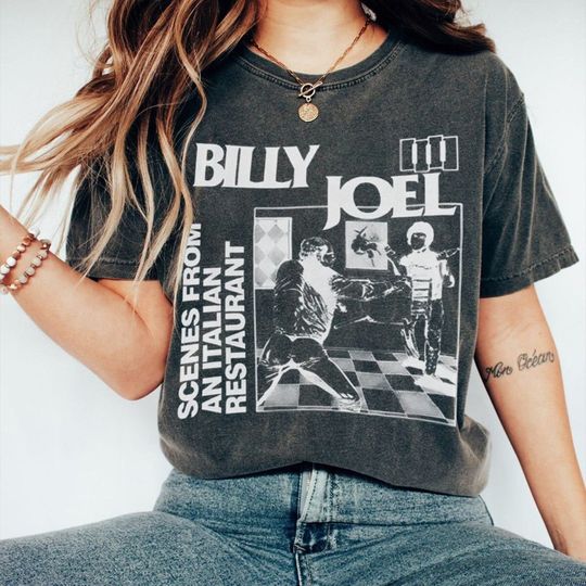 Discover Billy Joel Vintage Retro T-Shirt