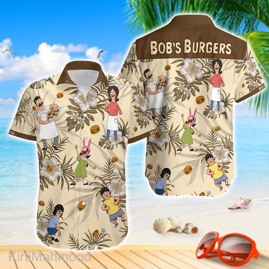 Discover Bob Burger Hawaiian Shirt, Louise Belcher Button Up Shirt
