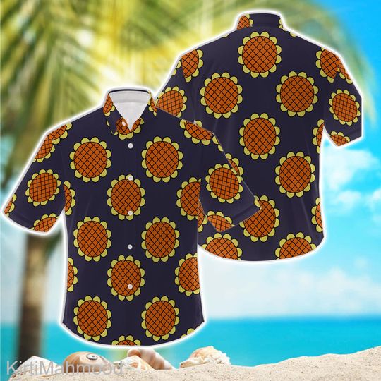 3D Anime Japan One Piece Monkey D L.u.f.fy Dressrosa Unisex Hawaiian Shirt