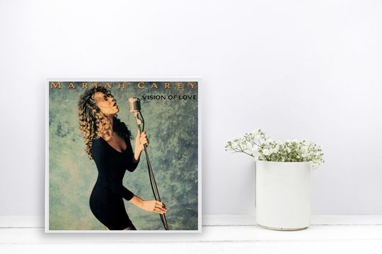 Discover Mariah Carey Poster - Vision Of Love Poster