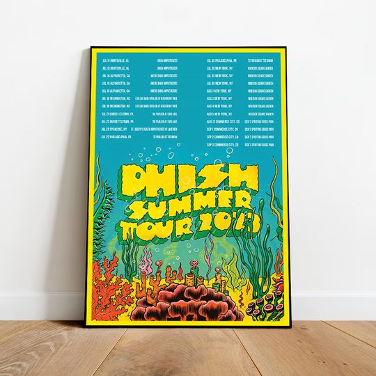 Discover Phish Summer Tour 2023 Poster