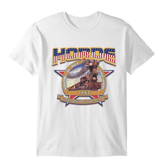 Vintage 1997 HORDE Festival Neil Young T-shirt