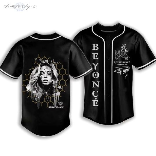 Beyonce Tshirt, Beyonce Baseball Jersey, Renaissance Jersey Shirt, Beyonce Tour
