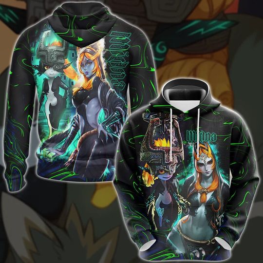 The Legend of Zelda Video Game 3D Hoodie