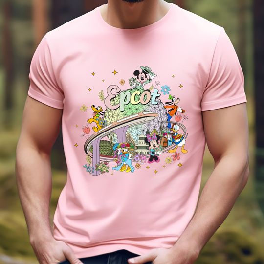 Disney Epcot Shirt, Vintage Epcot 1982 Shirt, Vintage Disney Shirt