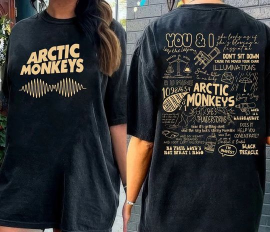 Vintage Arctic Monkeys Shirt, Artic monkey tour 2023 Shirt, AM T-Shirt, Music Lover