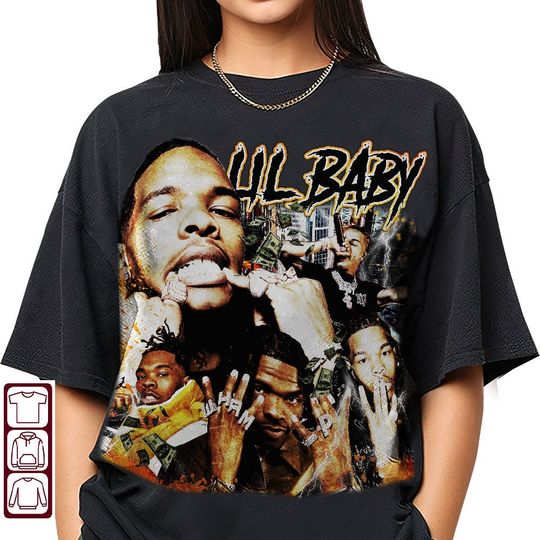 Lil Baby Vintage Shirt, Lil Baby Bootleg Shirt, Lil Baby Tour Merch