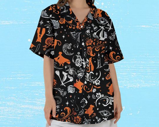 Hocus Pocus Winifred Sarah And Mary Sanderson Sisters Hawaiian Shirt