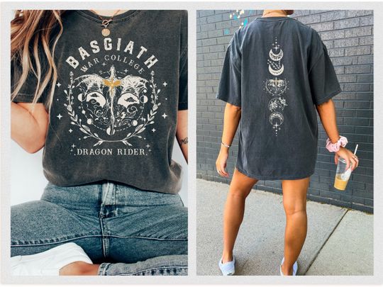 Basgiath War College, Fourth Wing Shirt, Rebecca Yarros