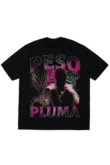 Discover PINK SPIDER PESO Vintage T-Shirt, Peso Pluma Concerts music Tee, Peso Pluma World Tour 2023 Shirt