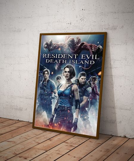 Resident Evil Death Island Poster- Gaming Poster