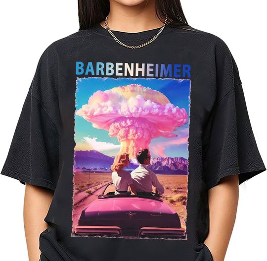 Barbie Oppenheimer 2023 Movie T Shirt