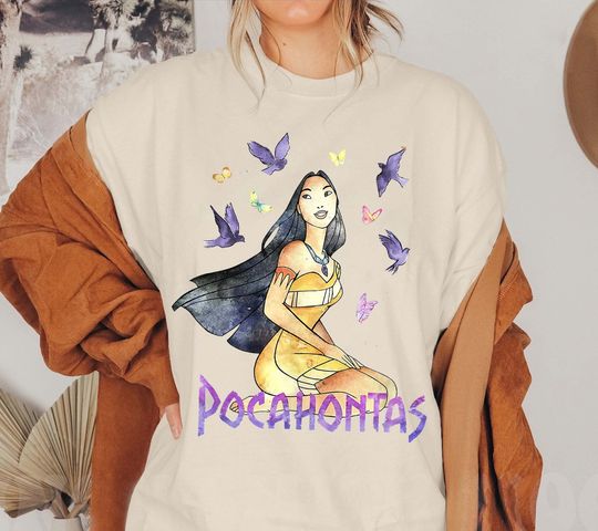Disney Pocahontas Watercolours Of The Wind Shirt