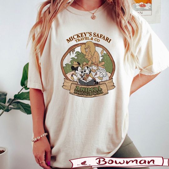 Mickey Safari Shirt, Disney Animal Kingdom Shirt