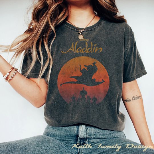 Retro Disney Aladdin Castle Shirt