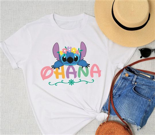 Ohana Shirt, Disney Shirt, Lilo And Stitch Shirt, Ohana Means Family Shirt, Hawai Shirt, Disneyworld Tee