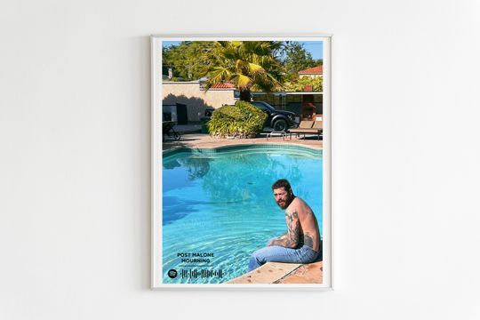 Post Malone - Mourning Album Poster