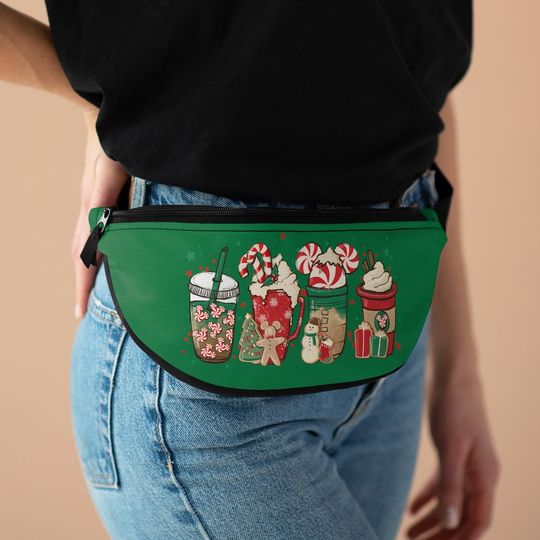 Disney Christmas Fanny Pack, Christmas Cute Disney