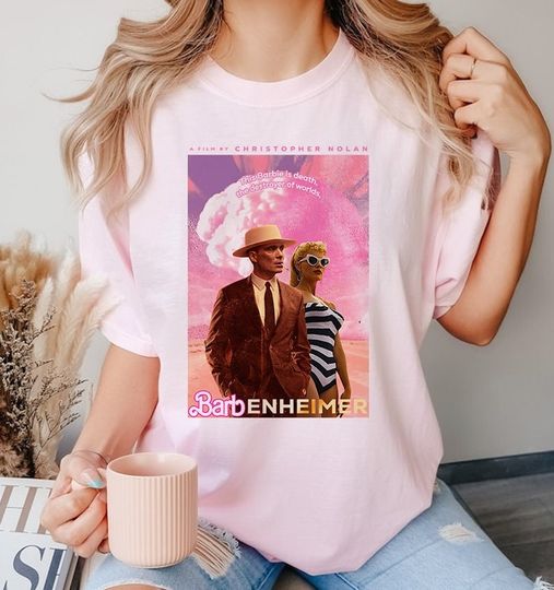 Barbie Oppenheimer T-Shirt, Oppenheimer Movie 2023 Shirt
