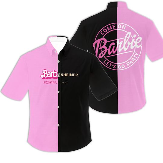 Barbenheimer Barbie Movie Oppenheimer Hawaii Shirt