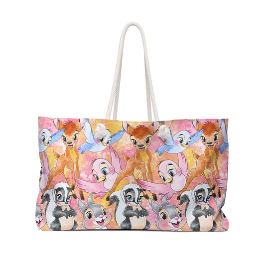 Bambi Disney Weekender Bag Vacation Bag Beach Bag