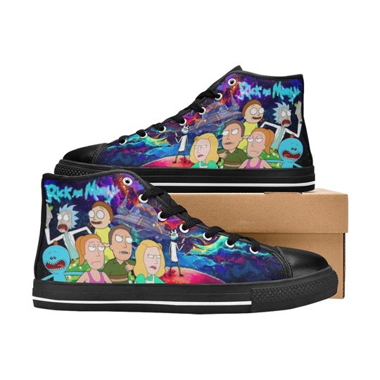 Rick And Rickandmorty High Top Sneakers