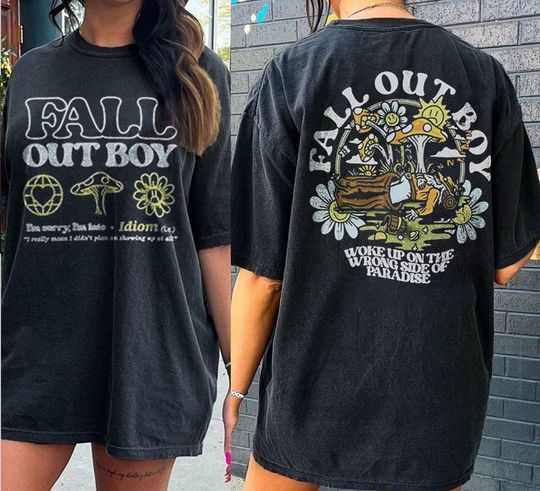 Fall Out Boy Tour 2023 Shirt, So Much (For) Stardust Tour