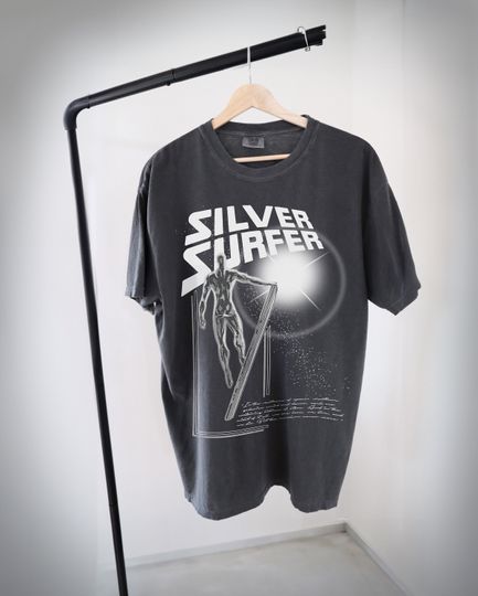 Vintage Styled The Silver Surfer T-Shirt
