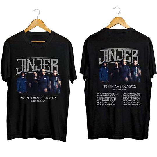 Jinjer North America 2023 Tour Shirt, Jinjer Band Fan Shirt