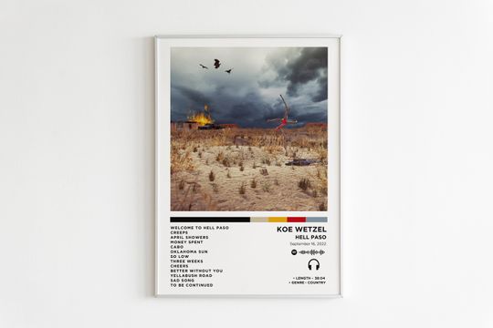 Discover Koe Wetzel - Hell Paso Album Poster