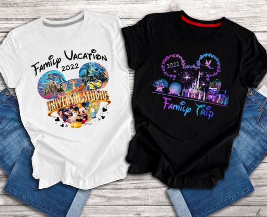 Discover Family Vacation Universal Studios Shirt, Disney Shirt, Disney World Shirt, Family Disney Trip Shirt