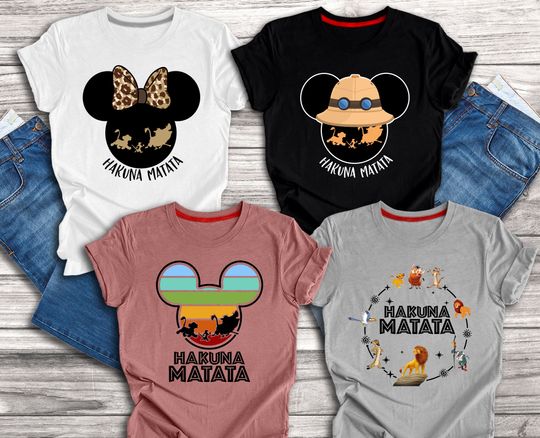 Hakuna Matata Shirt, Animal Kingdom Shirt, Disney family shirt, Disney Trip Shirt, Lion king shirt