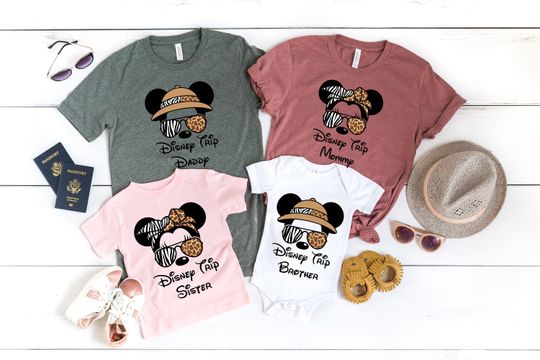 2023 Family Vacation Disney Shirt, Disneyworld T-Shirts, Disney Family Shirt, Disney Trip Shirt,  Disneyland T-Shirt