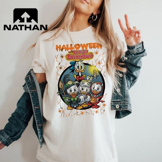 Donald Halloween Shirt, Donald's Nephews Shirt, Donald Duck Shirt, Disney Halloween Shirt 2023.