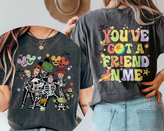 Toy Story Skeleton Halloween Shirt, Disney Halloween Shirt