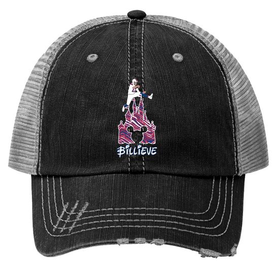 Josh Allen Disney Trucker Hats | B.uffalo B.ills Trucker Hats