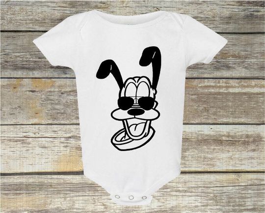 Disney Pluto | Baby Bodysuit |  Pluto gift