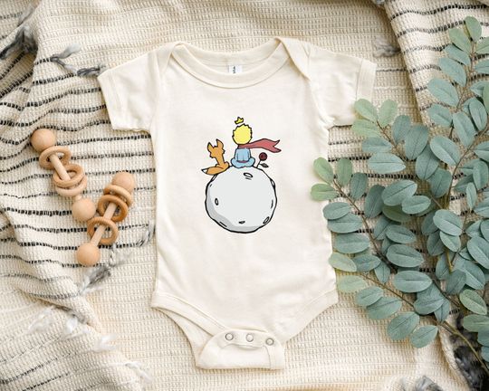 Discover Little Prince Onesie, Book Lover Toddler