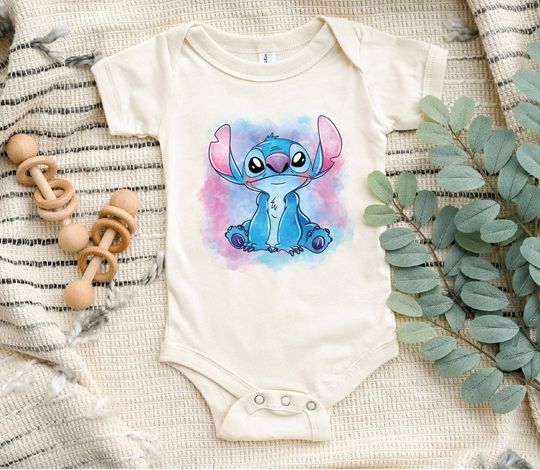 Disney Stitch Onesie, Stitch Babysuit
