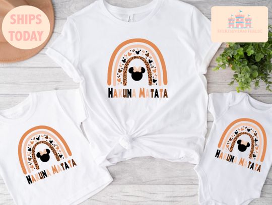 Hakuna Matata Disney Shirt || Animal Kingdom themed Disney trip shirt