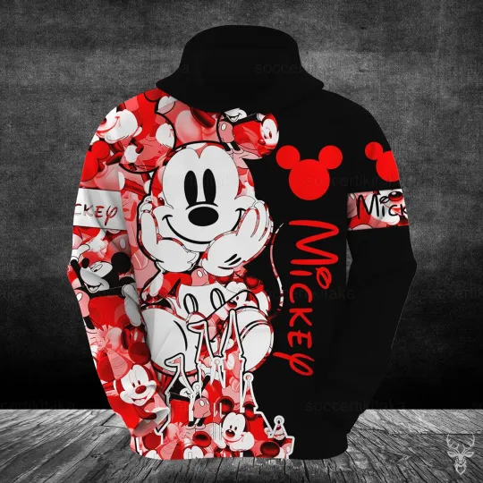 Mickey Mouse Hoodie, Disney Mickey Mouse Hoodie